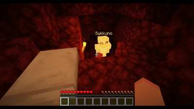 LilyPichu sleeps in the nether