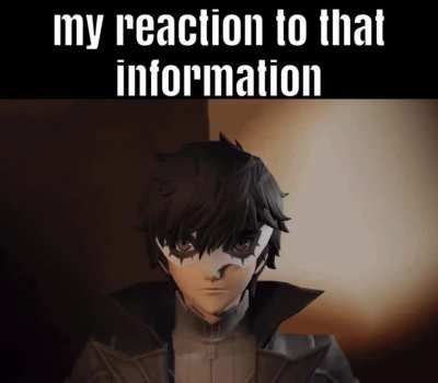 Persona 5 when the