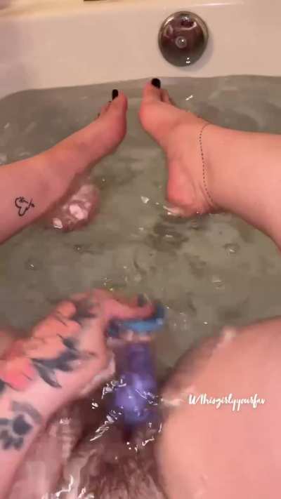 adults can have playtime in the tub too ;)