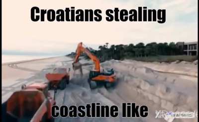 97% of balkan coastline is croatian