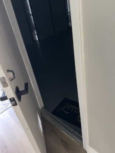 Staying at an Airbnb, the garage door sounds like it’s about to wreck