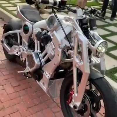 Hydrogen powered motorcycle