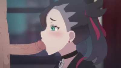 Marnie blowjob and cum in her mouth