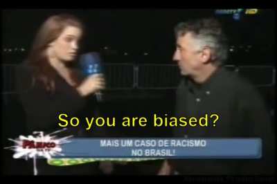 Racismo no Brasil tá foda...