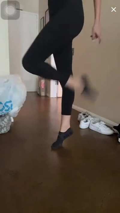@mac.whale was live yesterday morning showing off her hot beautiful feet, cute black socks, and nice black shoes!! Part 3 🔥🔥🔥🔥🔥🔥🔥🔥🔥🔥