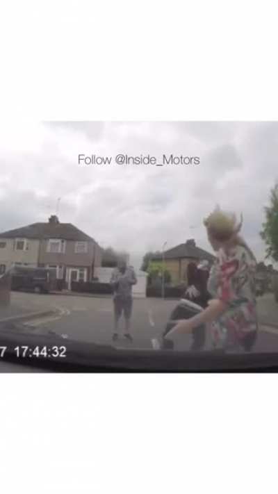 If I fake a collision with a car that has a dashcam...