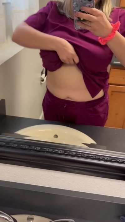 Think any of my patients noticed I wasn’t wearing a bra