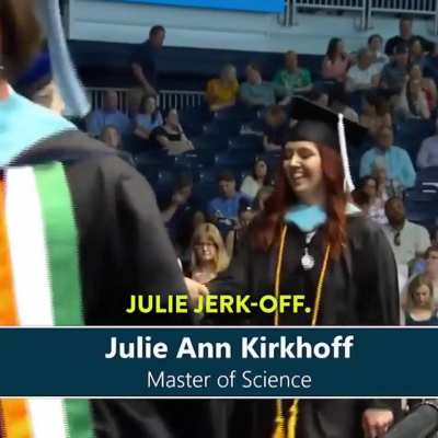 4 years of university for one proud moment.