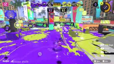 Squids gone wild in X battles