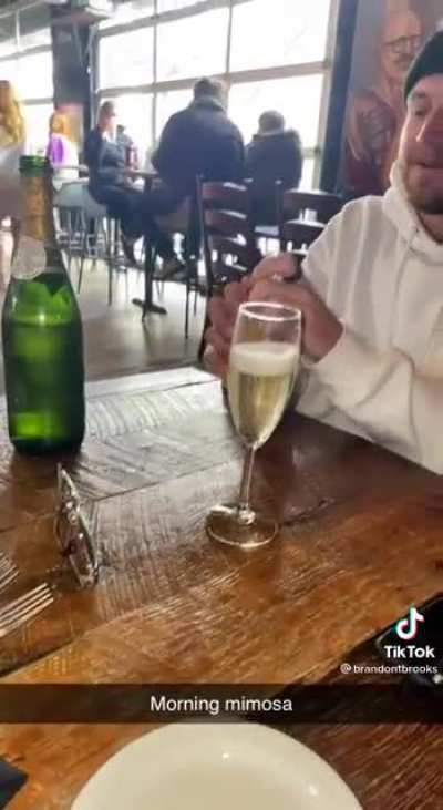 Morning mimosas