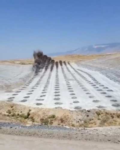 Synchronised Field Explosion