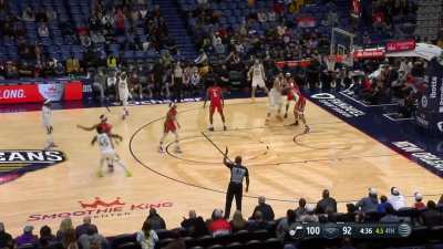 [Highlight] Donovan Mitchell puts the moves on Hart and steps back for a pure three pointer down the stretch.
