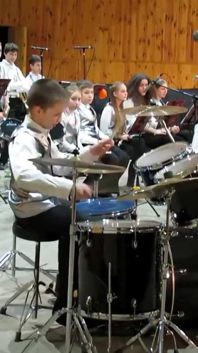 The drum solo (Daniel varfikdrummer)