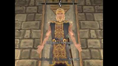 Jarl Balgruuf reads your memory card