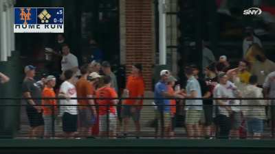 [Highlight] NYM@BAL: Billy McKinney's solo shot makes it 8-1 Mets