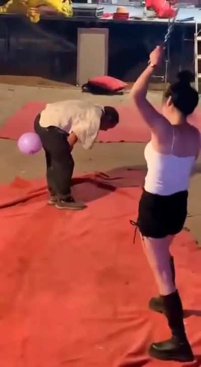 Reminder of **why not to volunteer** from the audience.