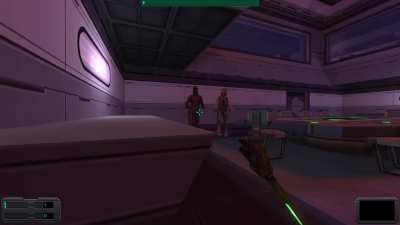 They bait me when i try to walkthough System Shock 2 without enemy killing (Pacifist)