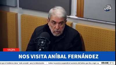 Anibal Fernandez: 