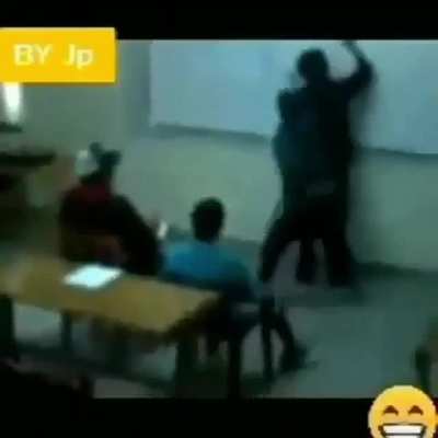 How ima do bruce when hes teaching my class