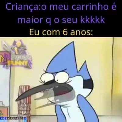 Eu com 6 anos