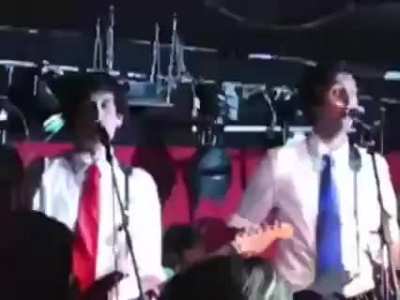 Zubin screams after almost being hit.