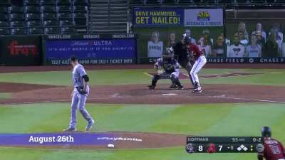 Nick Ahmed getting called out on strikes