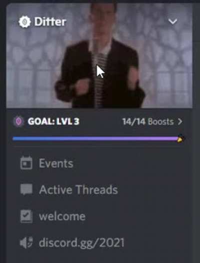 Now you can set animated server banner if your server have lvl 3 boost