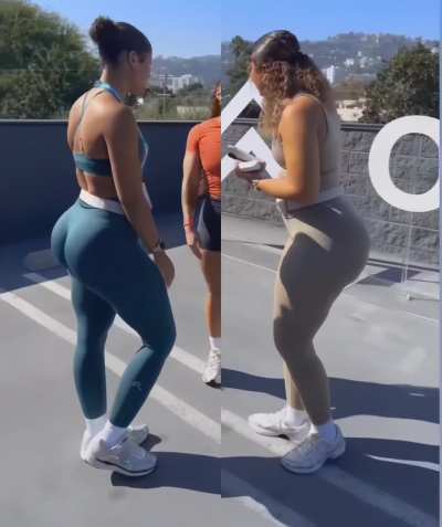 4K Version of the clip where their asses look fucking insane