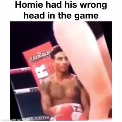 Get your head outta her ass