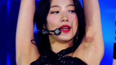 kazuha / 카즈하 (korean) /  一葉/カズ<wbr>ハ (japanese) - le sserafim's black swan - 2022 'FEARLESS' edit SBS Gayo Daejeon 221224