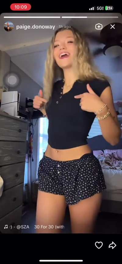New TikTok story
