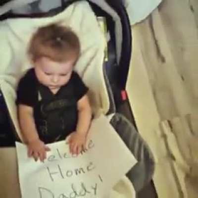 Welcome Home Daddy!