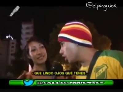 que lindos ojos tenes