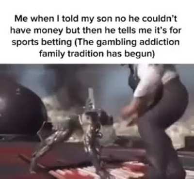 Time to spend his college fund
