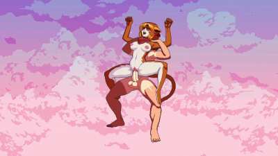 Evan x Catgirl (Cloud Meadow)