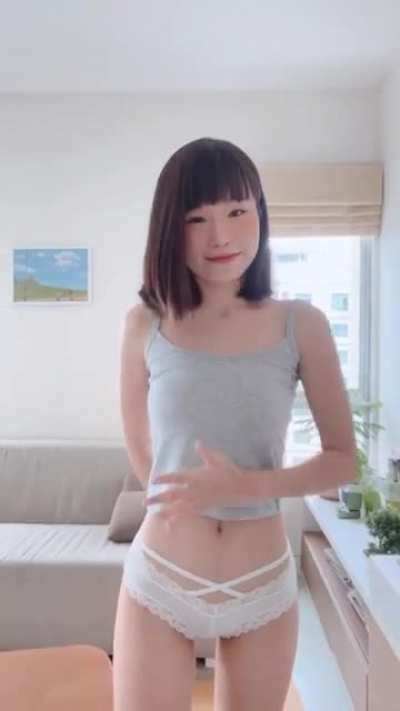 the ways those panties fit her!