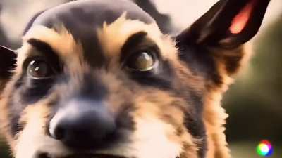 Canine Nightmare, text to video, runway gen-2