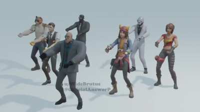 Macarena Meme Emote Concept
