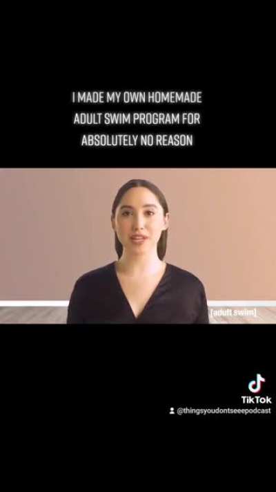 I made my own homemade Adult Swim program for absolutely no reason