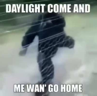 Me wan go home