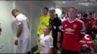 This kid's reaction on realising he's standing next to Wayne Rooney.