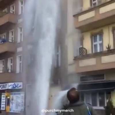 When you pee with a boner...