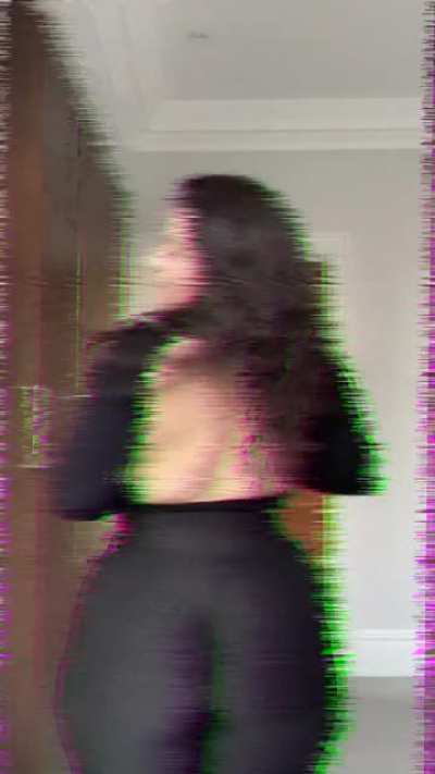 Turning around