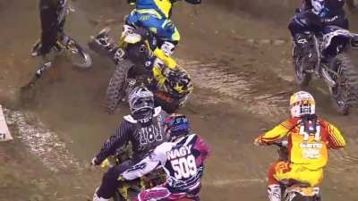 Ivan Tedesco Dragged by Legs Across Track