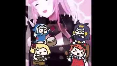 Never (Guh)na *hic* You Up: HoloEN Remix! You know, I really don’t understand what my brain comes up with as ideas...