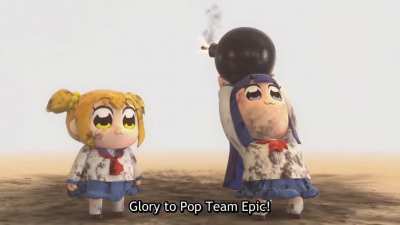 3DCG skit [Pop Team Epic TV Special]