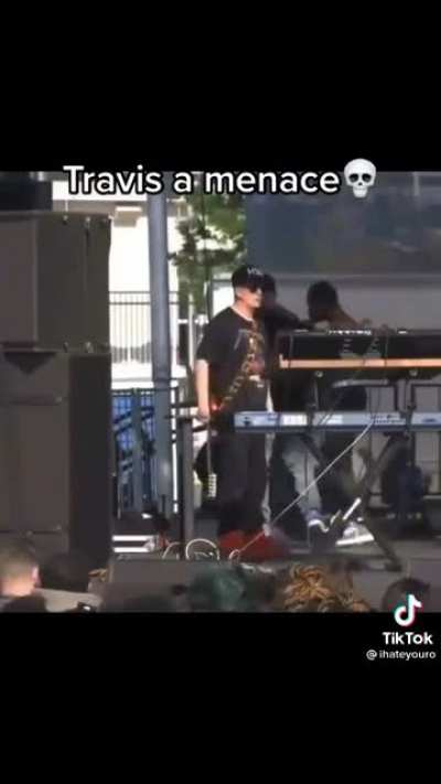 Travis Scott will pause a show to harass a cameraman and boost his ego but not to stop people dying in his crowds.