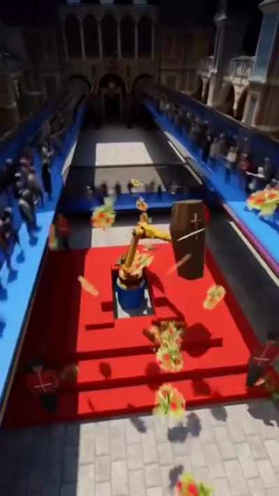 Efficient solution for Queen's funeral