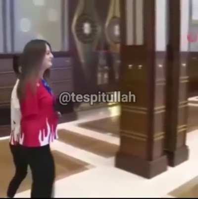 Shaking hands