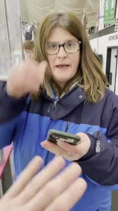Never thought this day would come. Karen in the FLESH